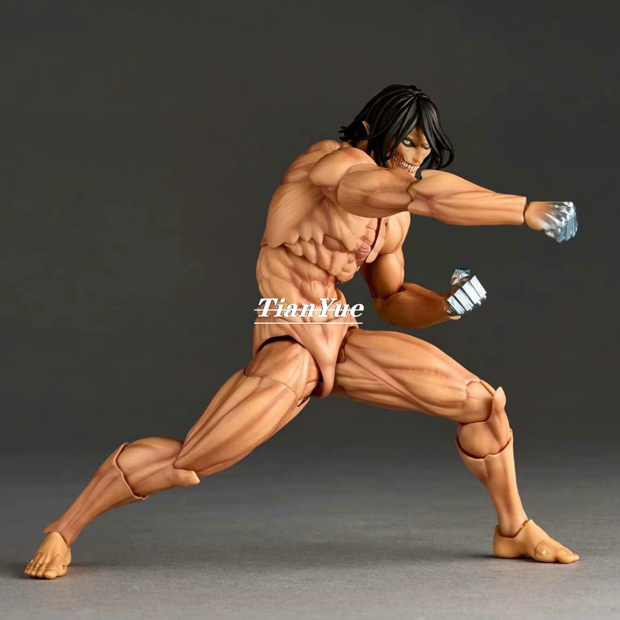 Funko Attack On Titan Eren Jaeger und der gepanzerte Titan, bewegliche PVC-Figur, 16 cm - Bild 3