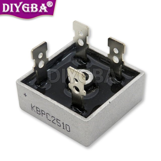 5 Stück KBPC2510 Brückengleichrichterdiode von DIYGBA mit 25 A und 1000 V AC - Bild 1