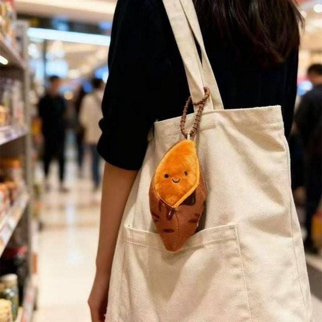 Linyi toy Schlüsselanhänger, Süßkartoffel-Plüschtier, Unisex - Bild 1