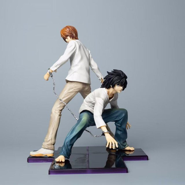 MegaHouse Death Note Light Yagami Kami L Lawliet, Actionfigur, 24cm - Bild 1