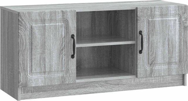 vidaXL TV-Schrank modern in Grau Sonoma, B/T/H: 102 x 34,5 x 47 cm - Bild 1