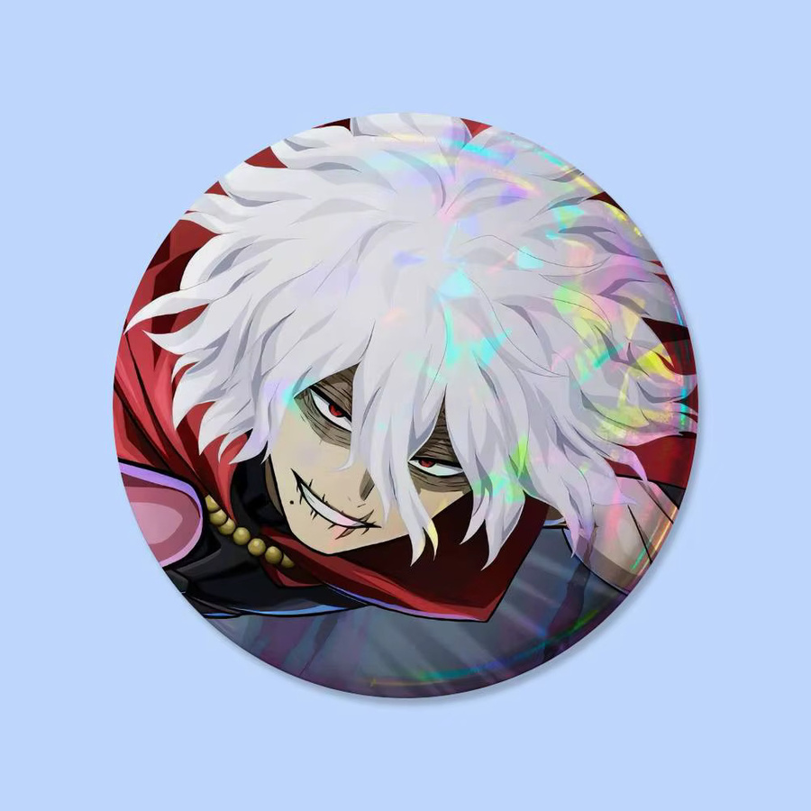 Brosche Anime Tomura Shigaraki, Unisex, 25-75 mm - Bild 4