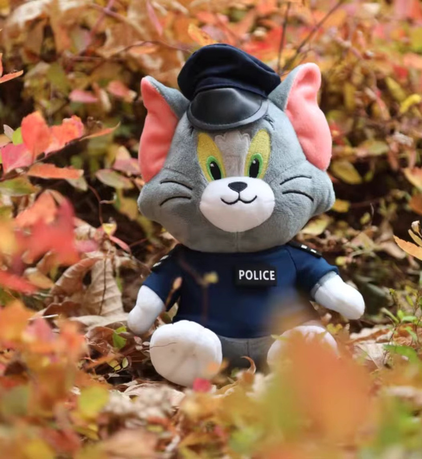 HUGKIS Tom und Jerry Plüschtiere Berufsserie, Stofftier, 20cm - Bild 4