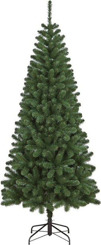 Dmora Weihnachtsbaum Edimburgo in Grün, extra dicker Kunstbaum in echter PVC-Optik mit 500 Ästen, Höhe: 181 cm, Breite: 120 cm, Tiefe: 120 cm - Bild 1