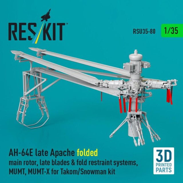 Takom AH-64E late Apache, 3D Printed - Bild 1