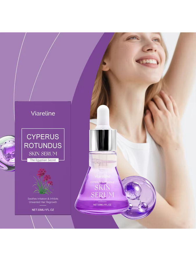 Viareline Cyperus Rotundus Hautserum, 30 ml, Unisex - Bild 3