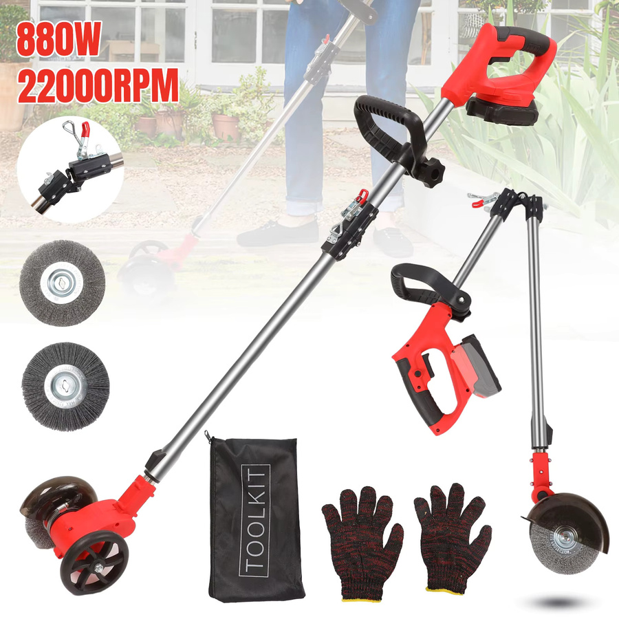 Makita LXT Akku-Unkrautentferner für Terrassenfliesen mit 800 W und 22000 U/min, faltbar und verstellbar, Höhe: 120–155 cm - Bild 5