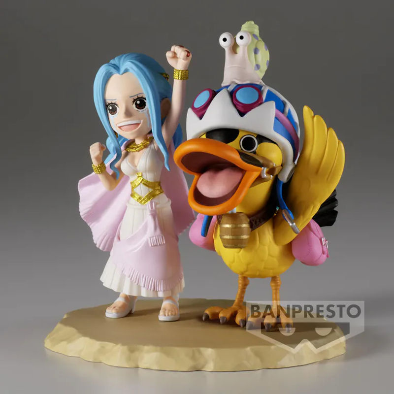 Banpresto One Piece Log Story Nefertari Vivi und Karu Sammlerfigur aus Kunststoff, mehrfarbig - Bild 4