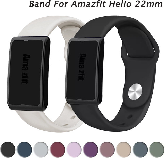 Amazfit Uhrenarmband Silikon, 22 mm, Unisex - Bild 1