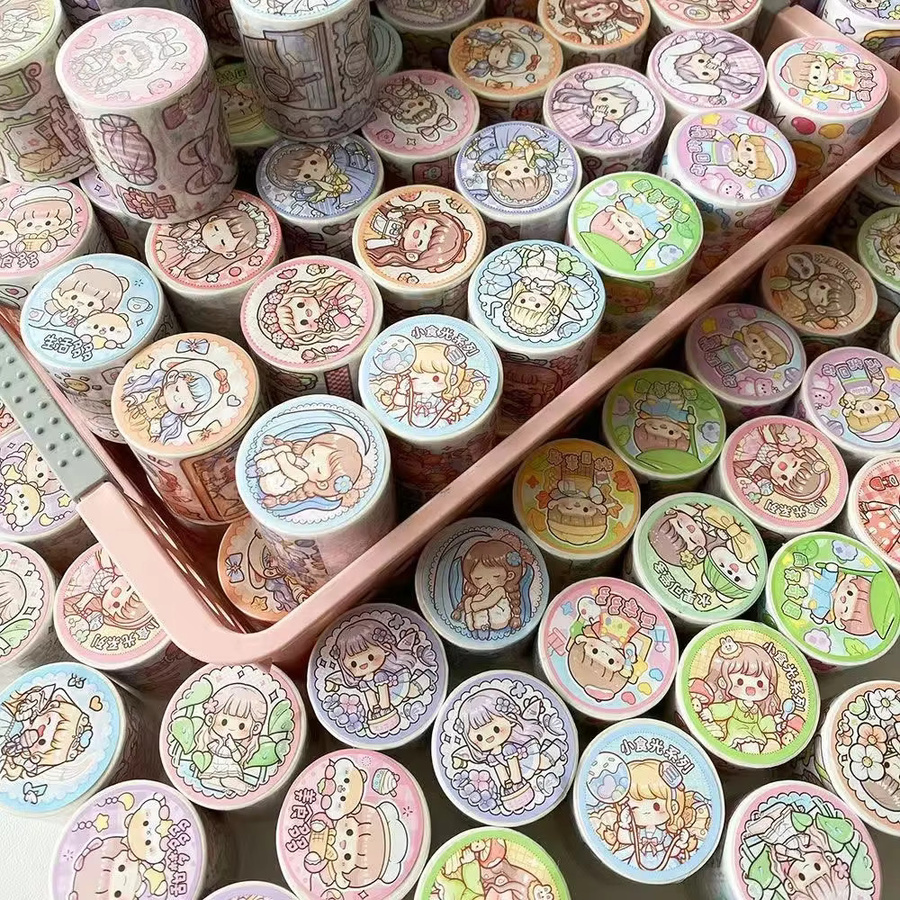 Kawaii Washi Tape Set aus japanischem Papier in Multicolour für deine Journal Dekoration und Schulbedarf - Bild 2