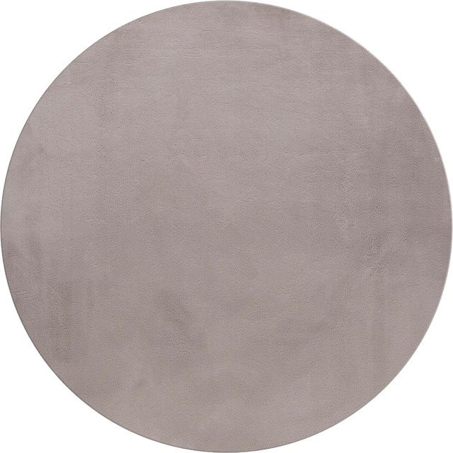 Ayyildiz Kurzflorteppich Pouffy 5100 Beige Rund Ø 160 cm - Bild 1