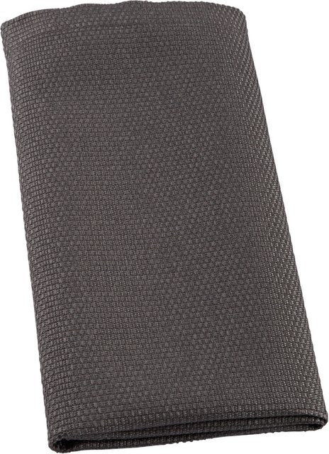 ERWIN M. Serviette Ambita Jacquard, anthrazit, 6er Pack, B/L: 50 x 50 cm - Bild 1