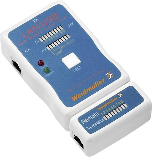 Weidmüller LAN USB Tester in Weiß - Bild 1