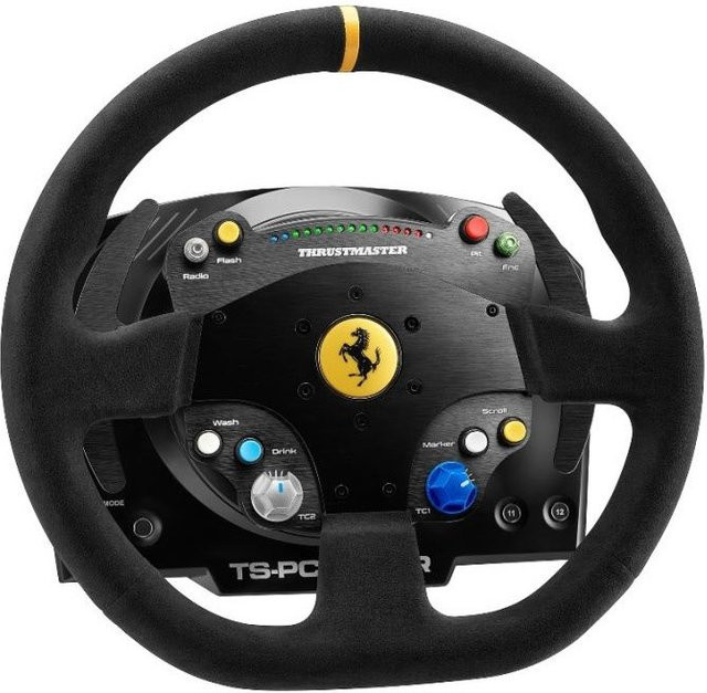 Thrustmaster TS-PC Racer Ferrari 488 Lenkrad Challenge Edition für PC in Schwarz - Bild 1
