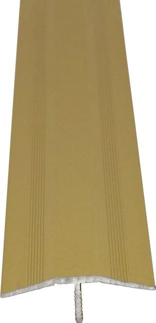 Döllken Profiles Übergangsprofil Clip-System in Messing, B: 33 mm, H: 12 mm, Länge: 1000 mm - Bild 1