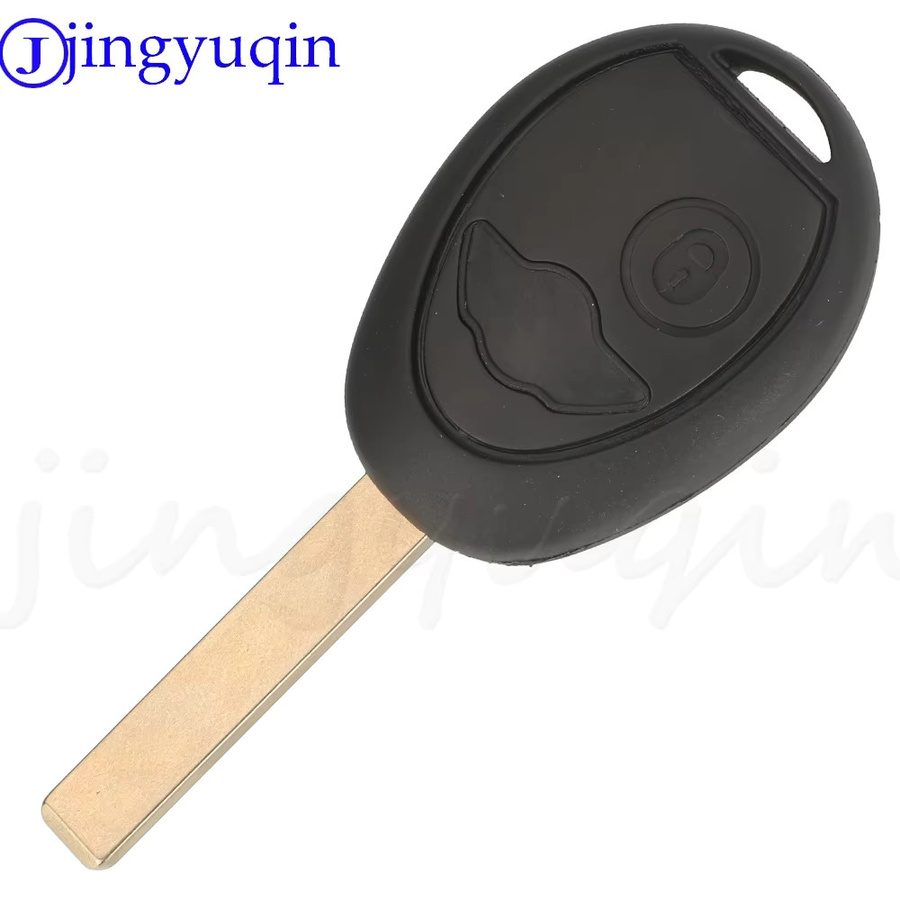 Jingyuqin Auto Fernbedienung mit 2 Tasten und PCF7931 Chip für BMW Mini Cooper S R50 R53 2002-2005 in Schwarz - Bild 2