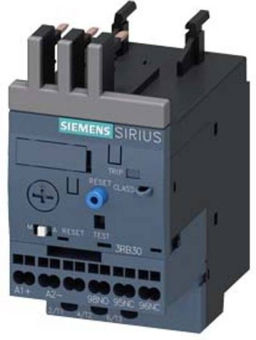 Siemens Überlastrelais 3RB3016-1SE0 in Grau mit 1 Schließer und 1 Öffner - Bild 1