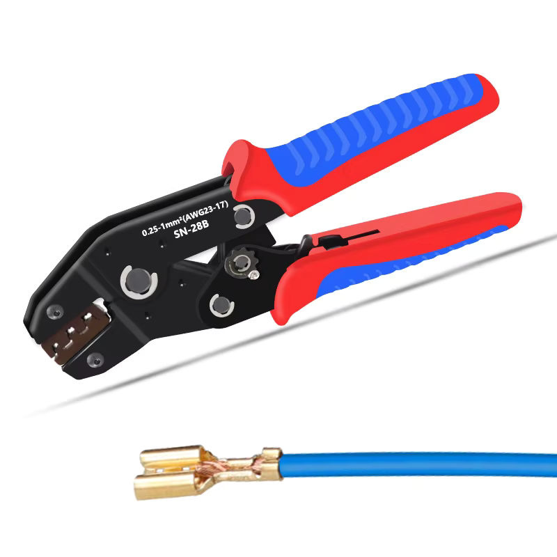 Dupont Crimp Zange SN-28B Klemmzange für AWG23-17 und 0,25-1mm² in Multicolour - Bild 2