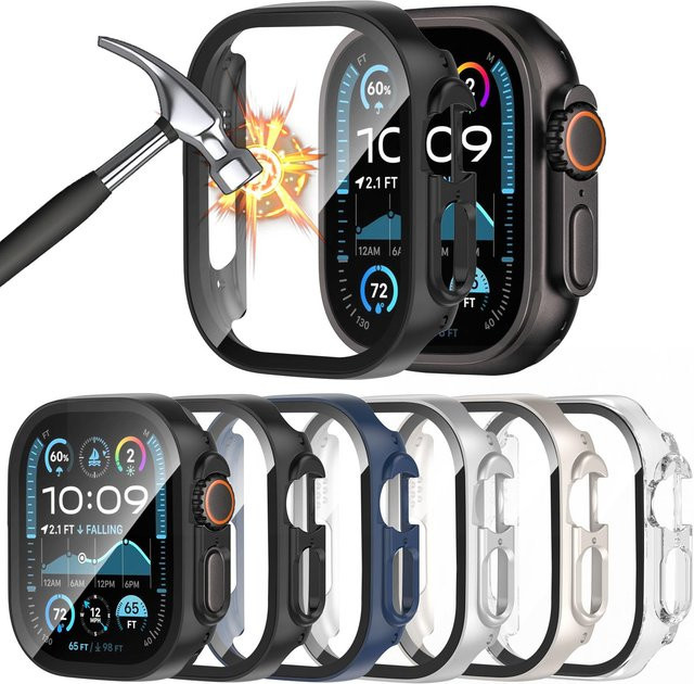 Apple Schutzhülle für Apple Watch Ultra, 49 mm, Kunststoff, Roségold - Bild 1