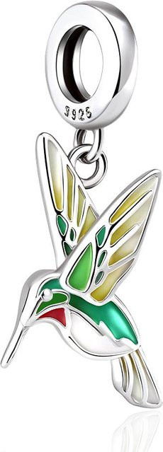 Anhänger Schwalbe Kolibri Vogel, Kupfermetall, Unisex - Bild 1