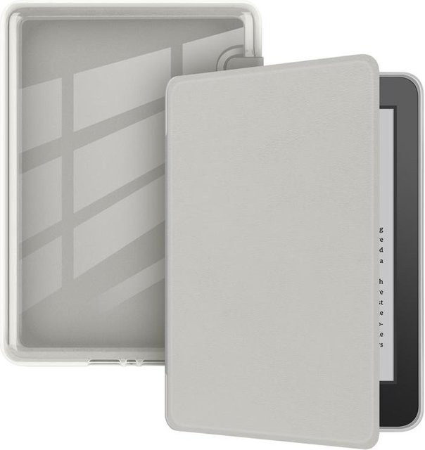Acryl Hülle für Kindle Paperwhite 12. Generation und Colorsoft 7 Zoll in Grau - Bild 1