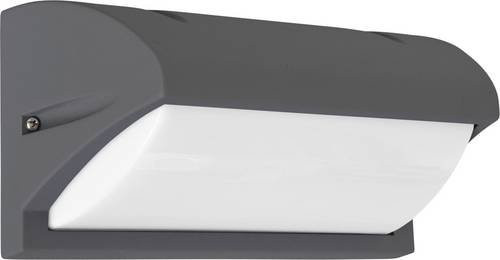 EVN LED-Wandleuchte WLRR1101502 in Anthrazit, 10W moderne Außenleuchte aus Aluminium für Treppen und Garten - Bild 1
