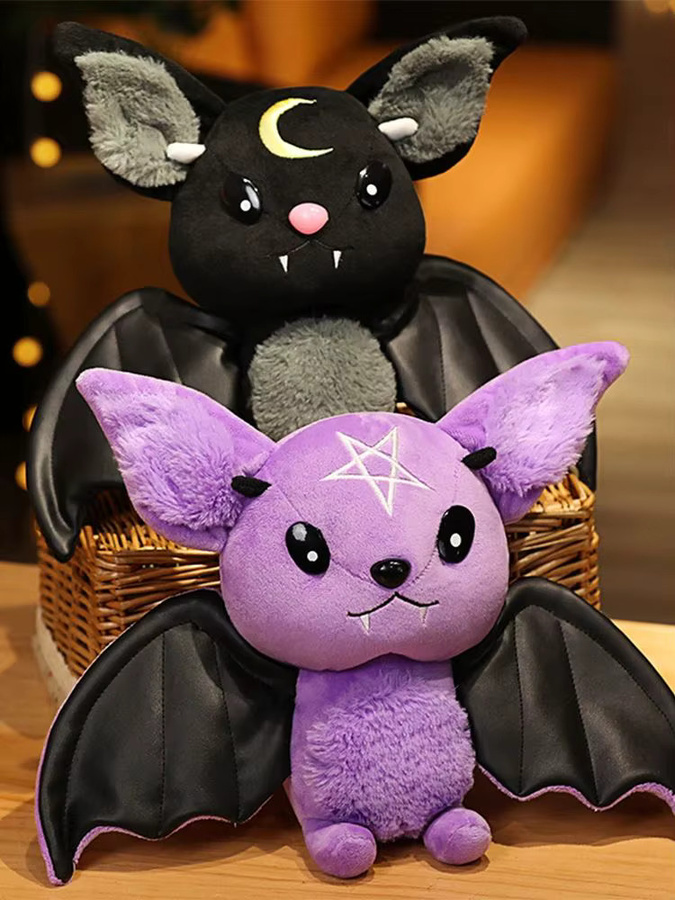 Molutian Dämonenfledermaus, Halloween, Plüsch / Textil, Bunt / Mehrfarbig, Lila - Bild 5