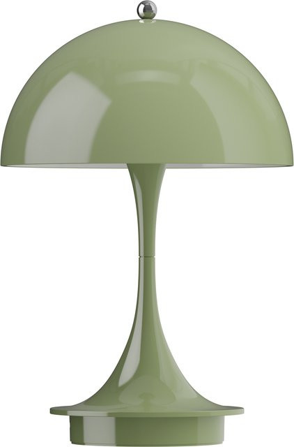 Louis Poulsen Panthella 160 Portable V3 Tischleuchte Moss Green dimmbar wiederaufladbar - Bild 1