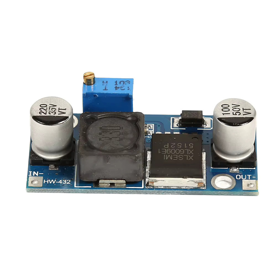 XL6009 4A Boost Converter Step Up Modul LM2577 DC-DC Netzteil Einstellbar 15W 5-32V zu 5-50V Blau - Bild 2
