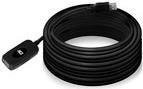 ACT USB 2.0 A Kabel AC6010 Schwarz 10 m - Bild 1