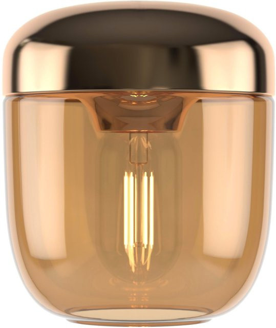 UMAGE Acorn Pendelleuchte in Gold mit Glas und Silikon - Bild 1