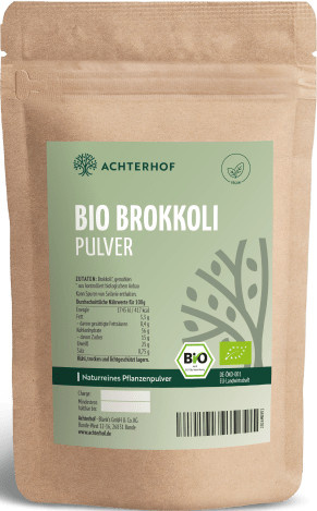 Achterhof Brokkoli Pulver Bio gemahlen 250 g - Bild 1
