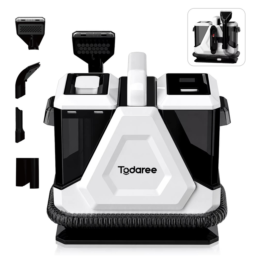Todaree Multifunktionaler Teppichreiniger mit 750W und 16KPa Saugkraft als Effizienter Tiefenfleckenentferner - Bild 4