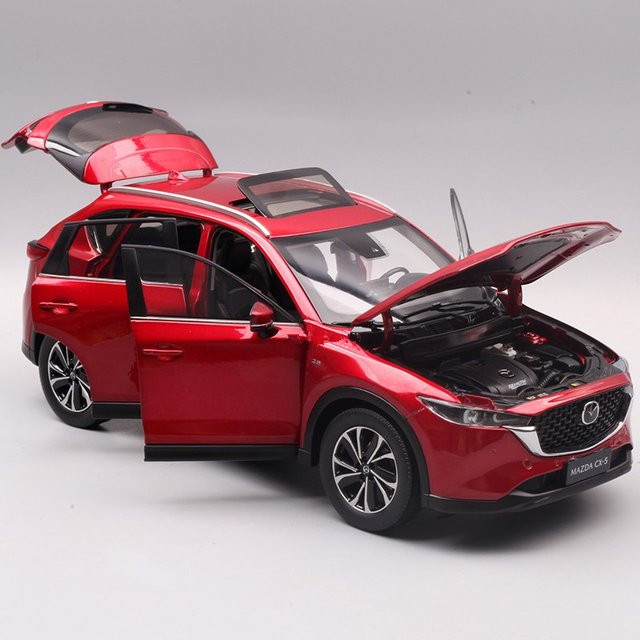 WELLY Mazda CX-5 CX5 SUV, Auto Modell, 1:18, Metall, Rot - Bild 1
