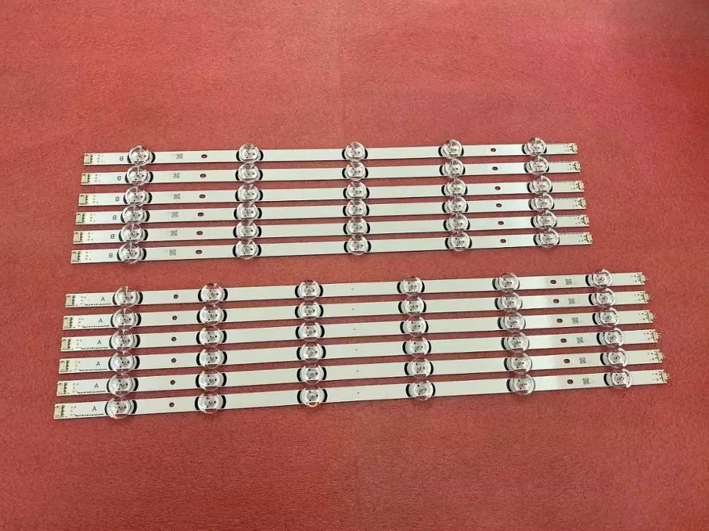 LED Backlight Set für LG TV Modelle 60LB6500 60LB580V 60LB650V 60GB6500 60LB6000 60LB6100 60LB6300 60LB7100 60LF6090 60GB6580 in Weiß (6916L-1720A 1721A) - Bild 1