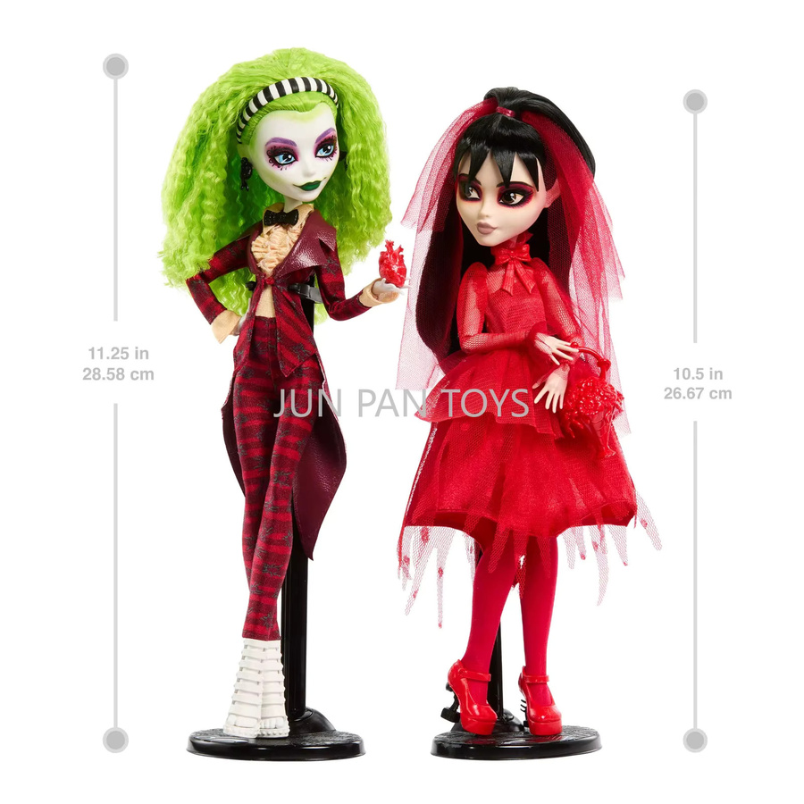 Mattel Monster High Skullector Beetlejuice Lydia Deetz Puppe, 2er-Pack - Bild 2