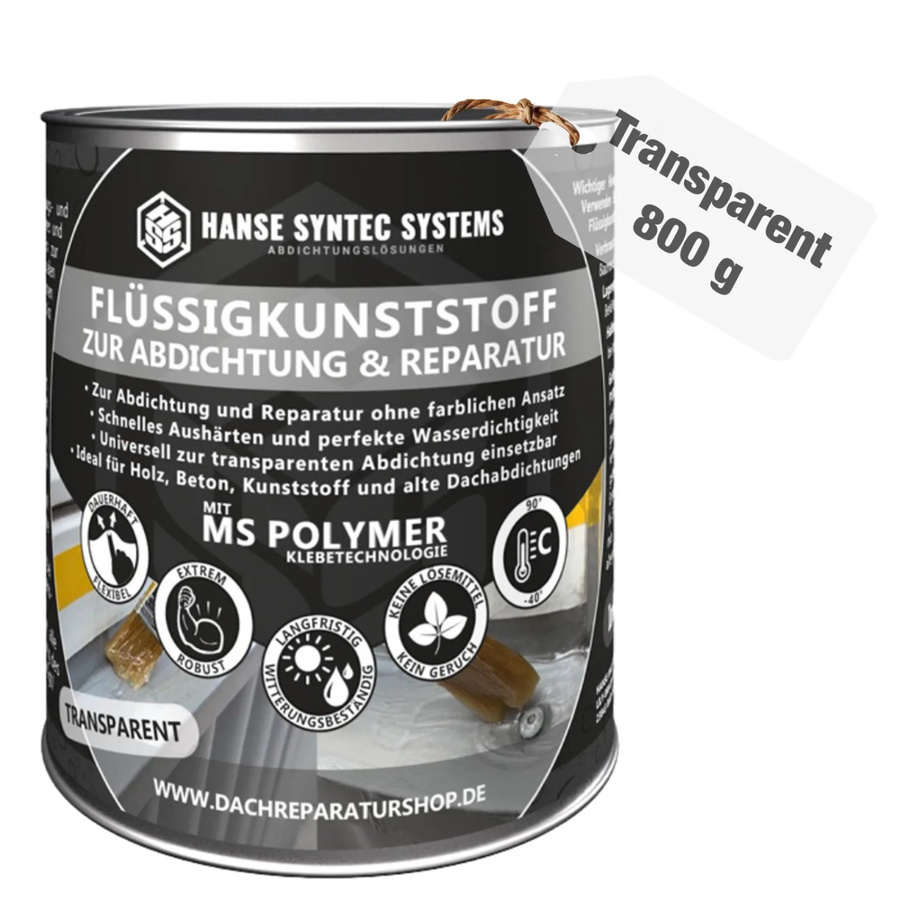 HSS Flüssigkunststoff MS-Polymer Transparent 800 g - Bild 2