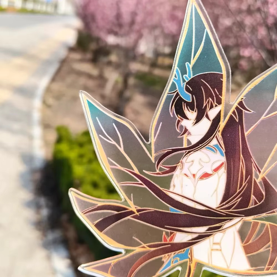 MUSEXINGQIU Honkai: Star Rail Dan Feng Fotokarten, transparente Karte, Unisex - Bild 5