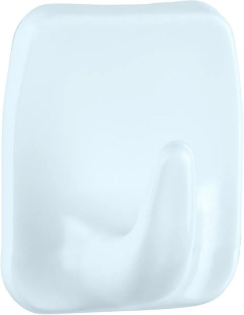 Wenko Universal-Haken aus Kunststoff in Weiß, 2er-Set - Bild 1