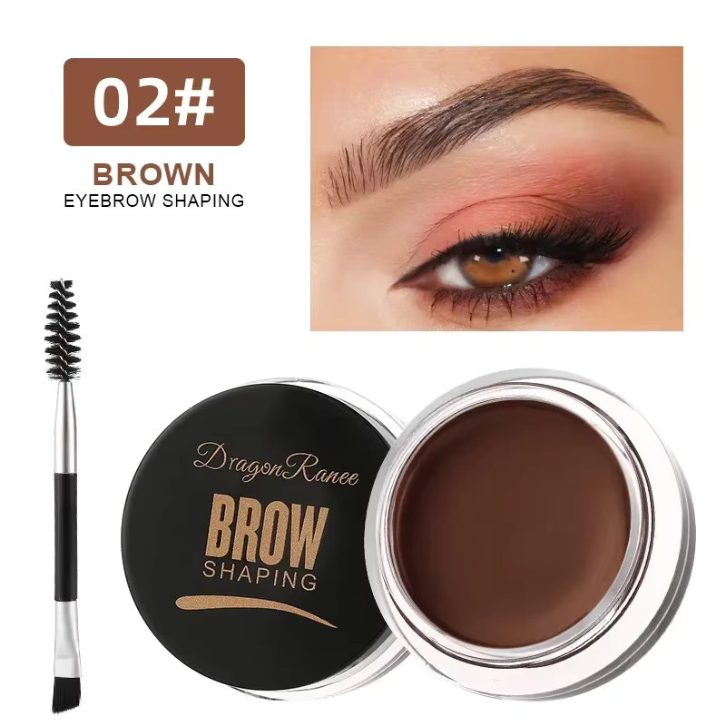 CNDK Augenbrauen Creme Gel, Matt, 02# Brown, Unisex - Bild 5