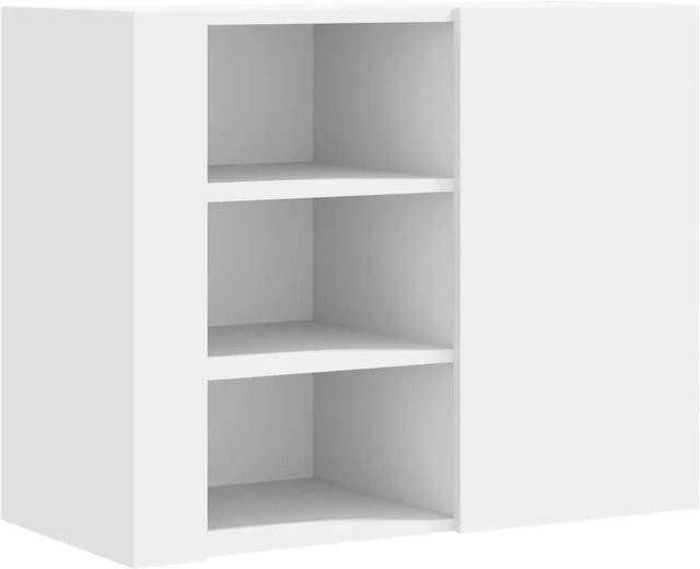 vidaXL Wandregal Weiß aus Holzwerkstoff B/T/H: 75 x 35 x 60 cm - Bild 1
