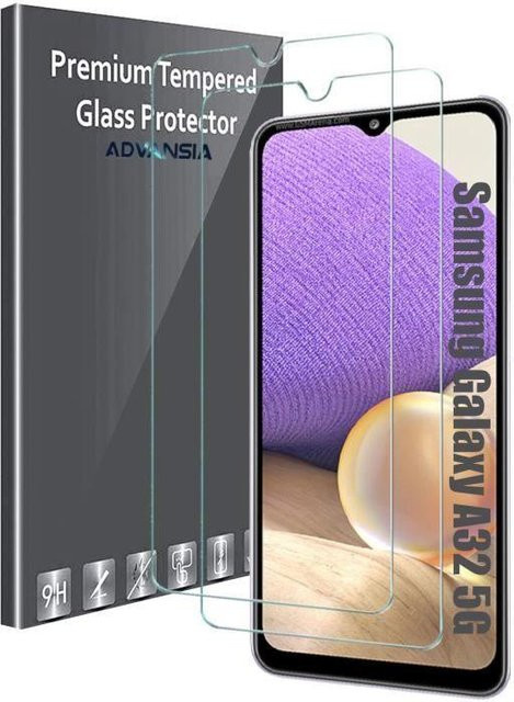 Advansia Panzerglas für Samsung Galaxy A32 5G, transparent, 9H Kratzschutz - Bild 1