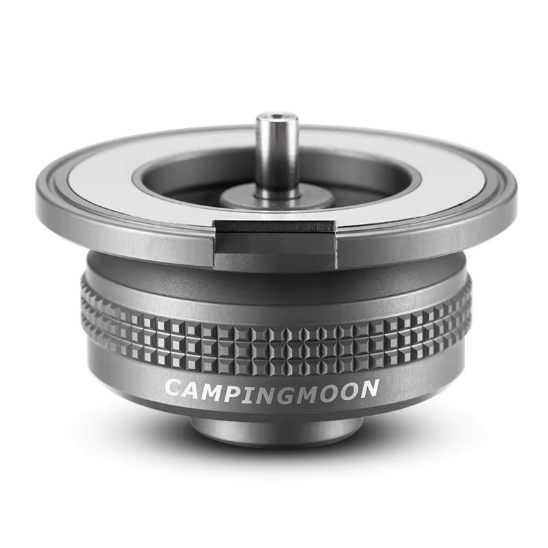 CAMPINGMOON Gas-Konverter Z13M Split-Typ Anschlussadapter in Silber für Campingkochausrüstung - Bild 2