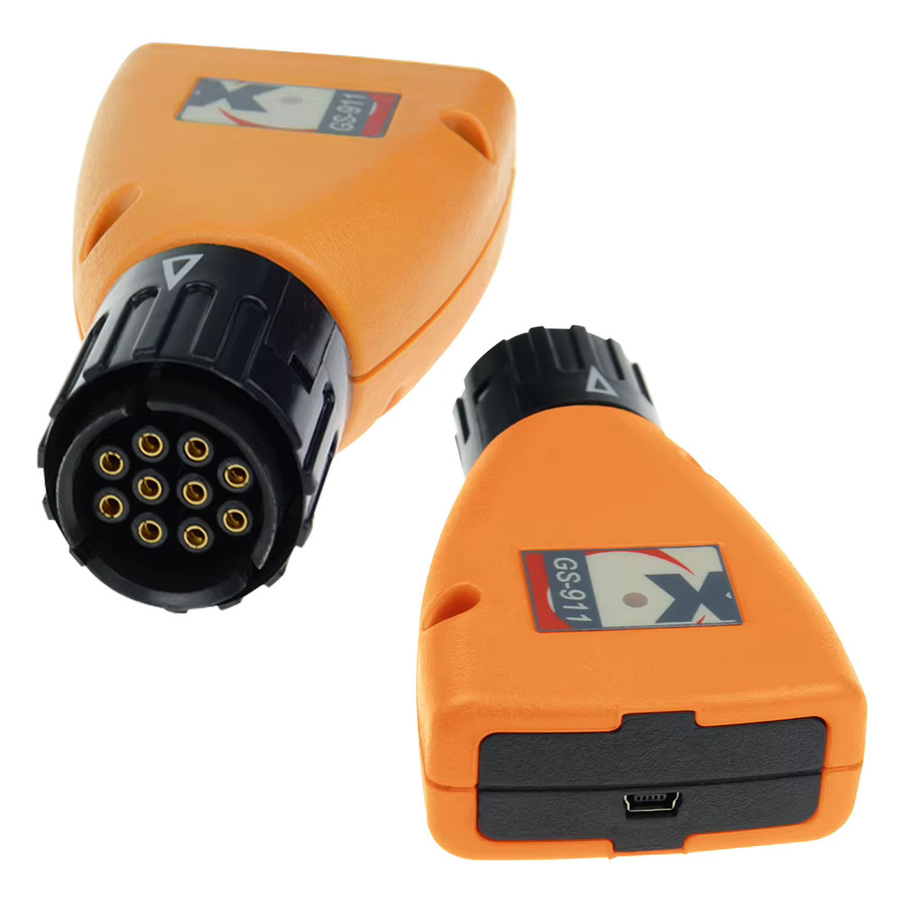 YIQIXIN GS-911 OBD2 Diagnosewerkzeug für BMW Motorräder V1006.3 professioneller OBD-Scanner und Codeleser in Orange - Bild 2