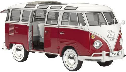 Revell VW T1 Samba Bus Automodell Bausatz, 1:24 - Bild 1