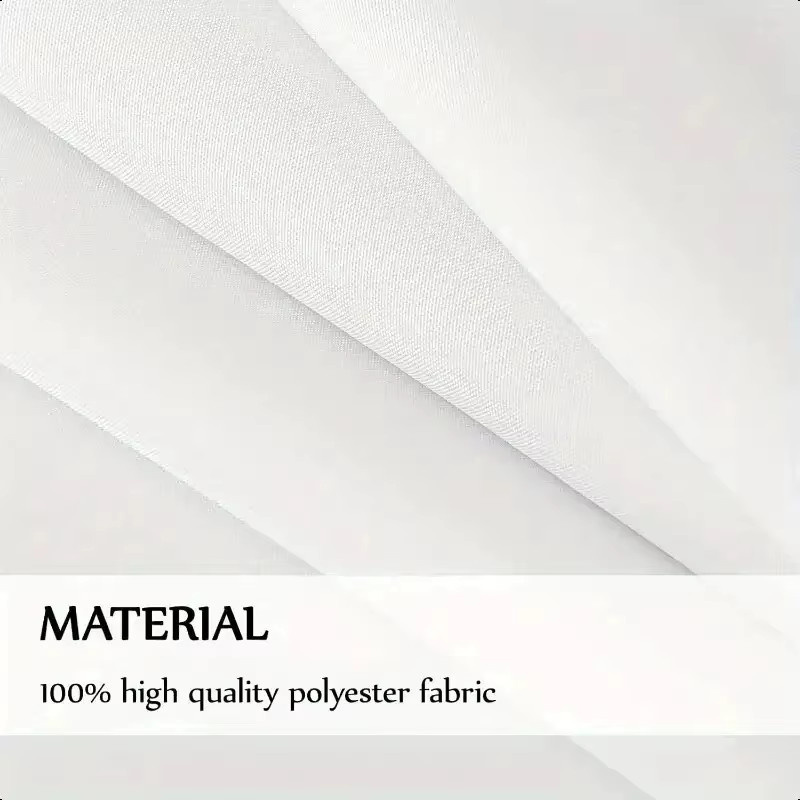 VIKAMA Boho Tischläufer mit geometrischem Design aus Polyester und Leinen, Mid-Century Modern Tischdekoration für Esszimmer und Couchtisch, B: 90,0 cm, T: 33,0 cm - Bild 3