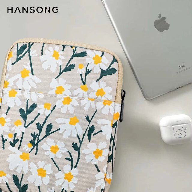 Hansong Daisy Gepolsterte Schutzhülle für 7 Zoll Kindle Paperwhite, 6 Zoll Kindle und Kindle Oasis sowie Kobo E-Reader in Multicolour - Bild 1