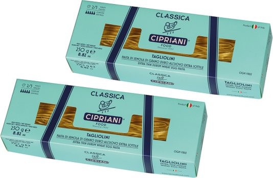 Cipriani Bandnudeln extra dünn 2 x 500 g - Bild 1