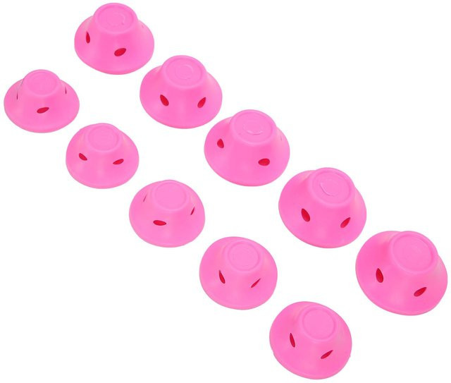 Koogeelife Lockenwickler ohne Hitze, Rosa, Normales Haar, Damen - Bild 1