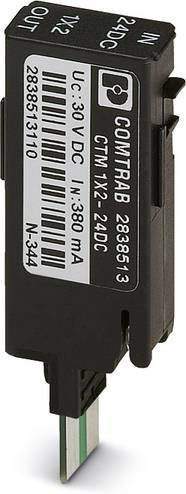 Phoenix Contact 2838568 CTM 1X2- 60DC Überspannungsschutz-Stecker für Netzwerk LSA, Schwarz, 10er Set - Bild 1